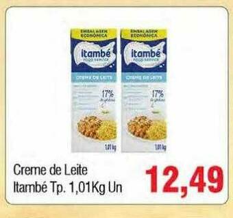 Spani Atacadista Creme De Leite Itambé oferta