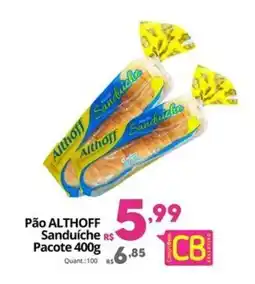 Althoff Supermercados Pão ALTHOFF Sanduíche Pacote oferta