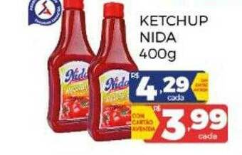 Supermercados Avenida Ketchup Nida oferta