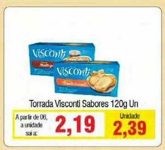 Spani Atacadista Torrada Visconti Sabores oferta