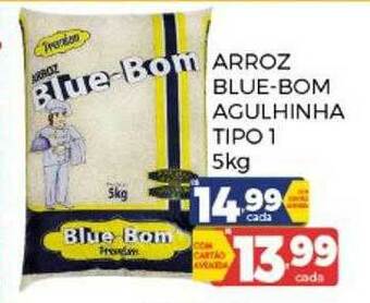 Arroz Blue-bom Agulinha Tipo 1