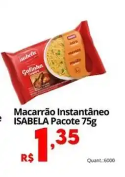 Althoff Supermercados Macarrão Instantâneo ISABELA oferta