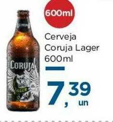 Super São Luiz Cerveja Coruja Lager oferta