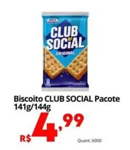 Althoff Supermercados Biscoito CLUB SOCIAL Pacote oferta