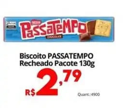 Althoff Supermercados Biscoito PASSATEMPO Recheado Pacote oferta