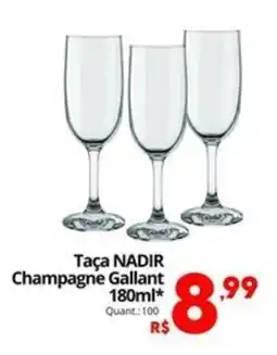 Althoff Supermercados Taça NADIR Champagne Gallant oferta