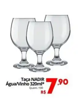 Althoff Supermercados Taça NADIR Água/Vinho oferta