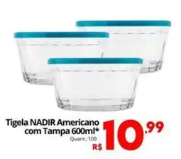 Althoff Supermercados Tigela NADIR Americano com Tampa oferta