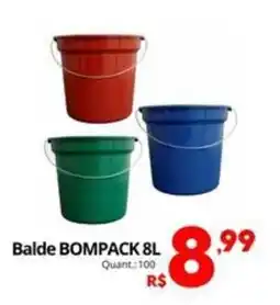 Althoff Supermercados Balde BOMPACK oferta
