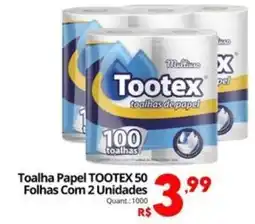Althoff Supermercados Toalha Papel TOOTEX 50 Folhas oferta