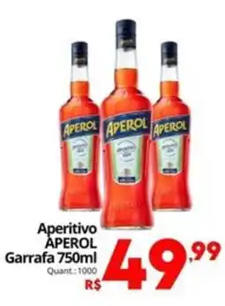 Althoff Supermercados Aperitivo APEROL Garrafa oferta