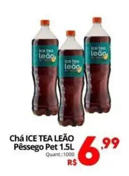 Althoff Supermercados Chá ICE TEA LEÃO Pêssego Pet oferta