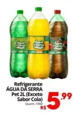 Althoff Supermercados Refrigerante ÁGUA DA SERRA Pet oferta