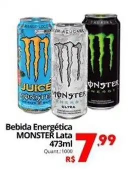 Althoff Supermercados Bebida Energética MONSTER Lata oferta