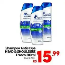 Althoff Supermercados Shampoo Anticaspa HEAD & SHOULDERS Frasco oferta