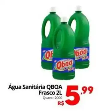 Althoff Supermercados Água Sanitária QBOA Frasco oferta