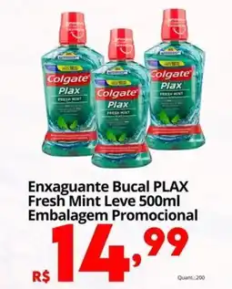 Althoff Supermercados Enxaguante Bucal PLAX Fresh Mint oferta
