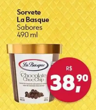 Sorvete La Basque Sabores