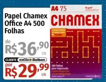 Papel Chamex Office A4 500 CHAMEX