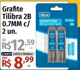 Supermercado Dalben Grafite Tilibra 2B 0.7MM c/ 2 un. oferta