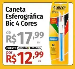 Supermercado Dalben Caneta Esferográfica Bic 4 Cores oferta