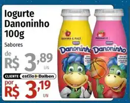 Supermercado Dalben logurte Danoninho oferta