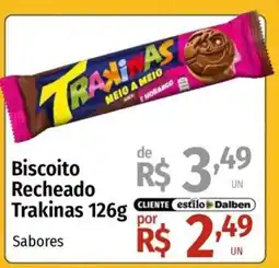 Supermercado Dalben Biscoito Recheado Trakinas oferta