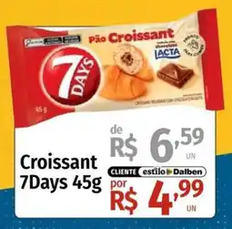 Supermercado Dalben Croissant 7Days oferta