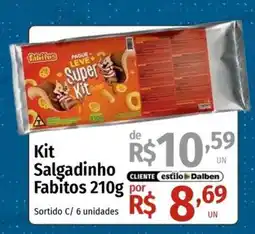 Supermercado Dalben Kit Salgadinho Fabitos oferta