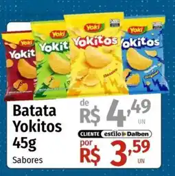 Supermercado Dalben Batata Yokitos oferta