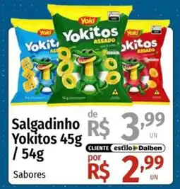 Supermercado Dalben Salgadinho Yokitos oferta
