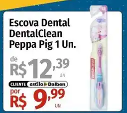 Supermercado Dalben Escova Dental DentalClean Peppa Pig 1 Un. oferta