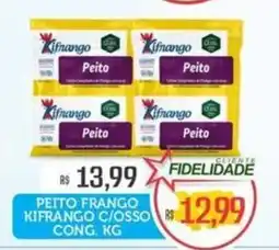 Calvi Supermercados Peito frango kifrango c/osso cong. oferta
