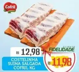 Calvi Supermercados Costelinha suina salgada cofril oferta
