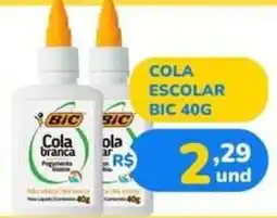 Supermercados Planalto Cola escolar bic oferta