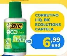 Supermercados Planalto Corretivo líq. bic ecolutions cartela oferta