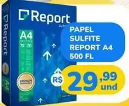 Supermercados Planalto Papel sulfite report a4 500 fl oferta