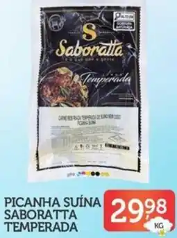 Calvi Supermercados Picanha suína saboratta temperada oferta