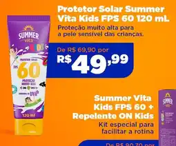 Farma Conde Protetor Solar Summer Vita Kids FPS 60 oferta