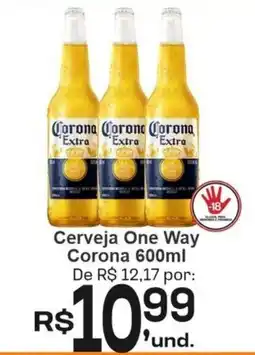 Cocipa Cerveja One Way Corona oferta