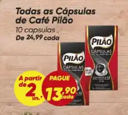 Dia Todas as Cápsulas de Café Pilão oferta
