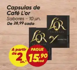 Dia Capsulas de Café L'or oferta