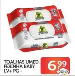 Calvi Supermercados Toalhas umed. ferinha baby oferta