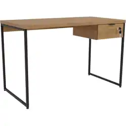 Benoit Mesa de Escritório Kappesberg CMC622 Metal e MDP 1 Gaveta 76 x 118 x 60cm oferta