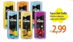Atacadão Suco Del Valle Vários sabores Lata oferta