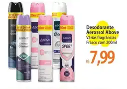Atacadão Desodorante Aerossol Above Várias fragrâncias Frasco oferta