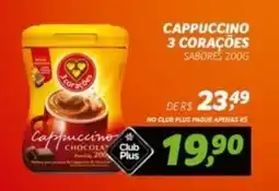 Spasso Sabores Cappuccino 3 corações sabores oferta