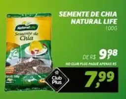 Spasso Sabores Semente de chia natural life oferta