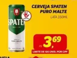 Spasso Sabores Cerveja spaten puro malte lata oferta