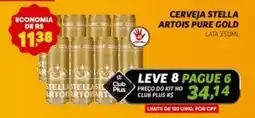 Spasso Sabores Cerveja stella artois pure gold lata oferta